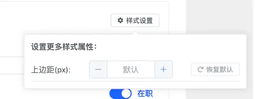 自定义 CSS